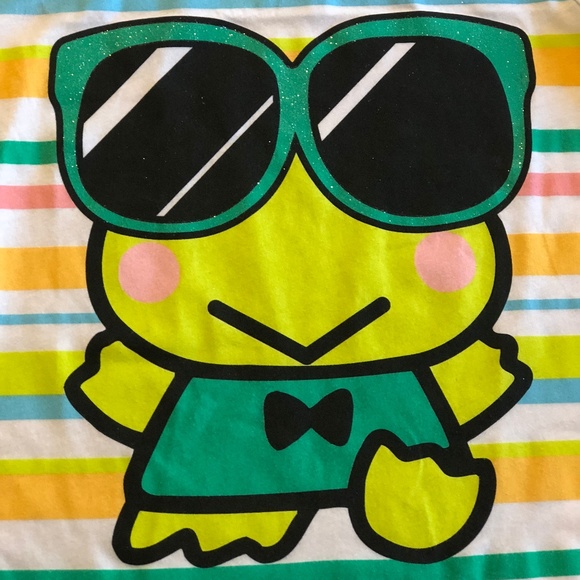SANRIO KEROPPI GIRLS T-SHIRT - Picture 2 of 5